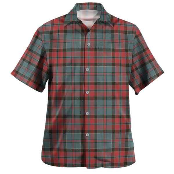 Keith Fashion (Austin Fashion) Weathered Tartan Hawaiian Shirt