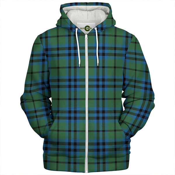 Keith (Austin) Ancient Clan Badge Tartan Sherpa Hoodie