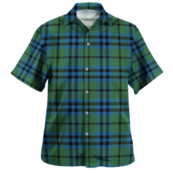 Keith (Austin) Ancient Clan Badge Tartan Hawaiian Shirt