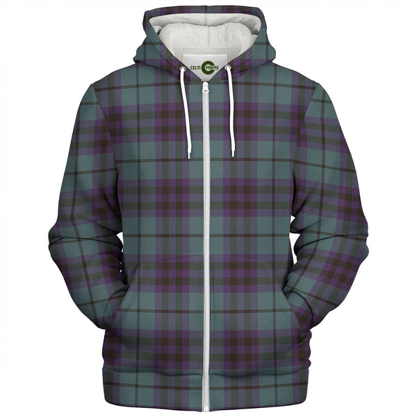 Keith (Austin) Weathered Tartan Sherpa Hoodie