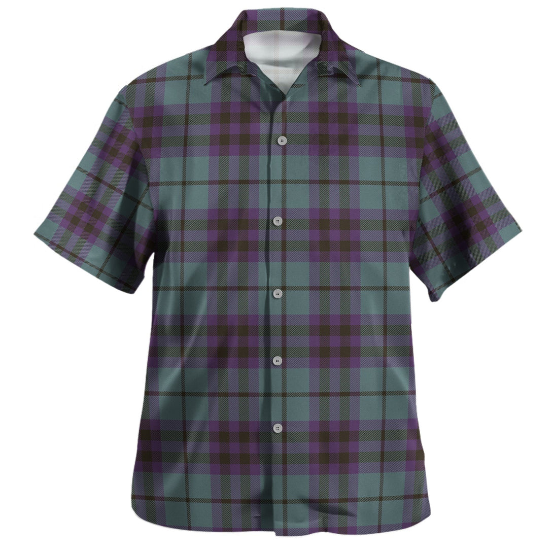 Keith (Austin) Weathered Clan Badge Tartan Hawaiian Shirt