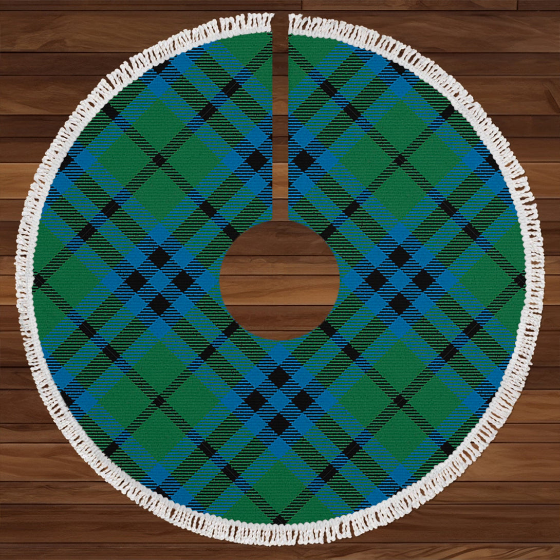 Keith (Marshall) Ancient Clan Badge Tartan Christmas Tree Skirt