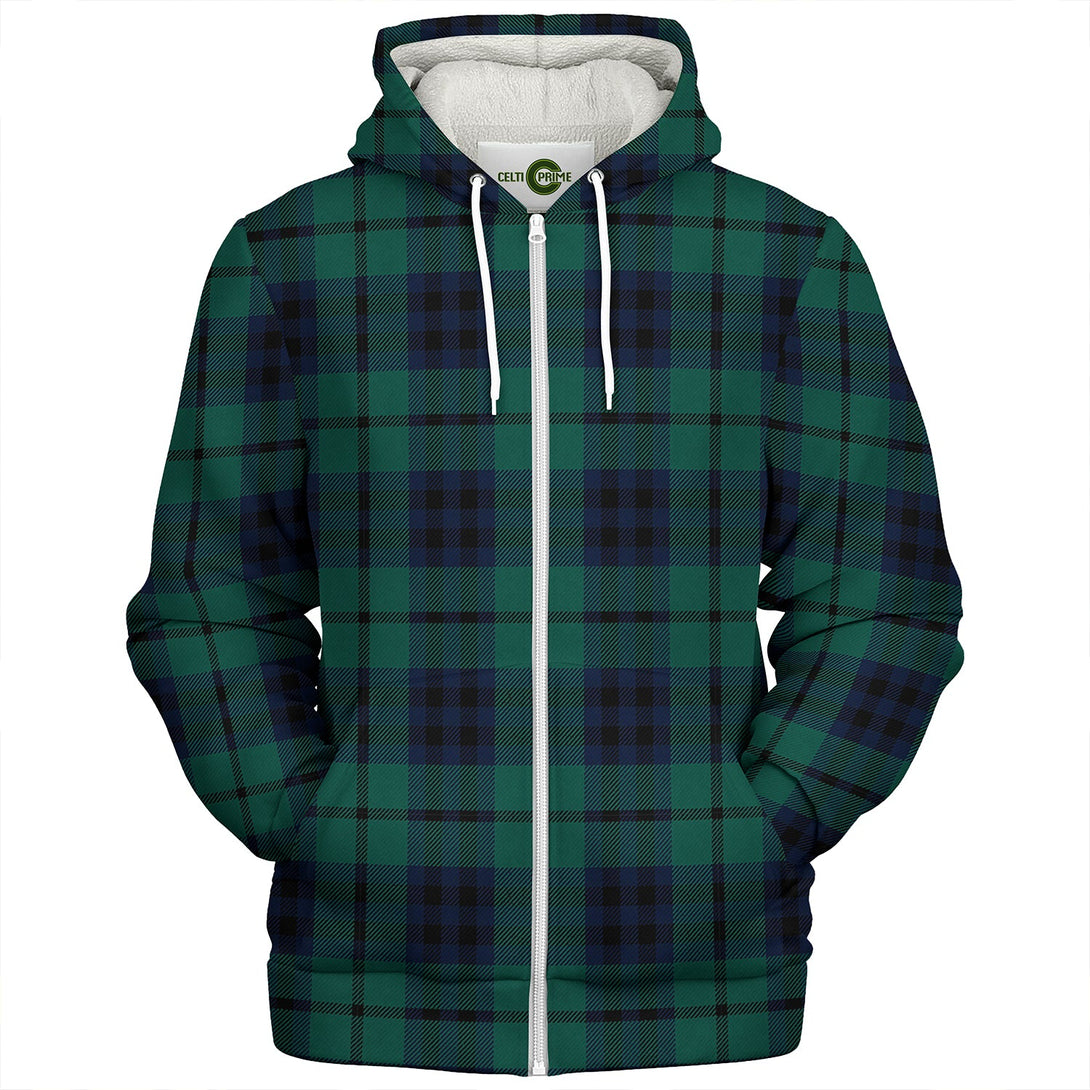 Keith (Marshall) Modern Clan Badge Tartan Sherpa Hoodie