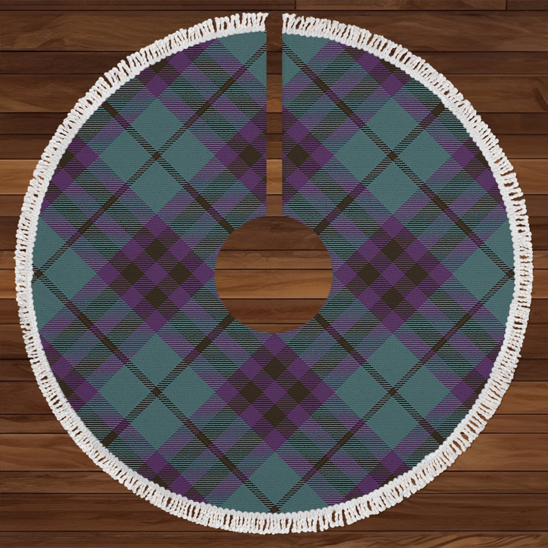 Keith (Marshall) Weathered Clan Badge Tartan Christmas Tree Skirt