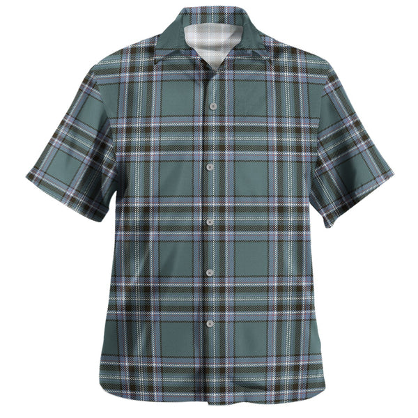 Kelly Dress Weathered Tartan Hawaiian Shirt