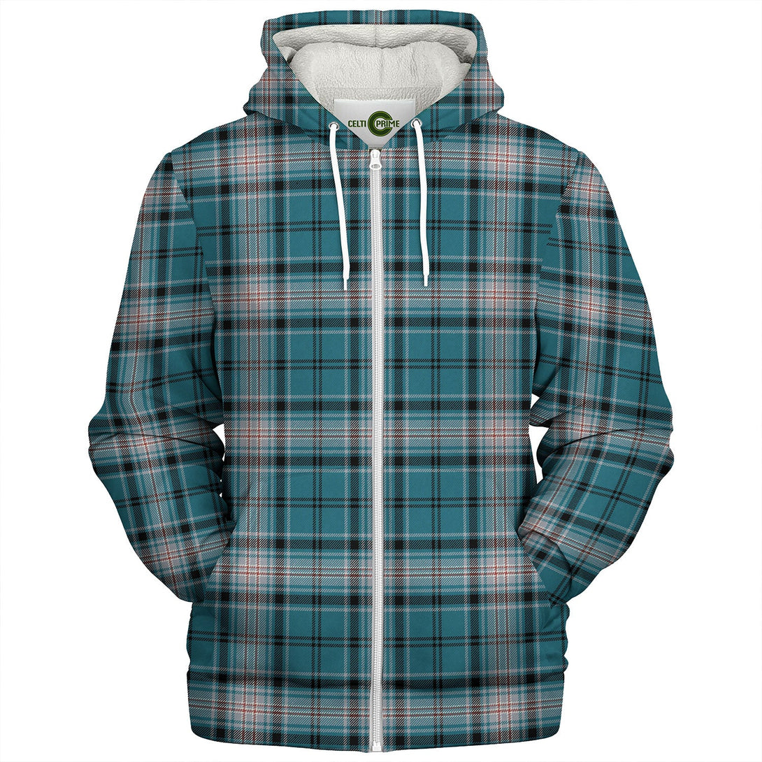 Kelly of Sleat Hunting Ancient Tartan Sherpa Hoodie