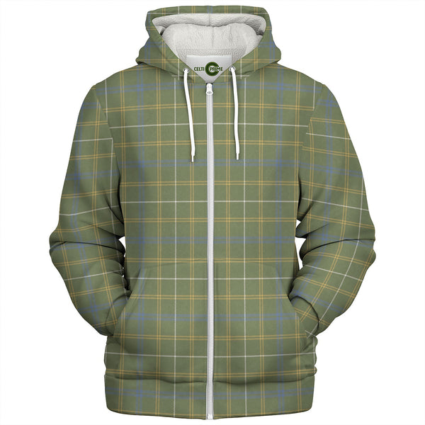 Kennedy Irish Weathered Tartan Sherpa Hoodie