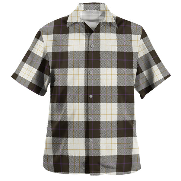 Kennison Weathered Tartan Hawaiian Shirt