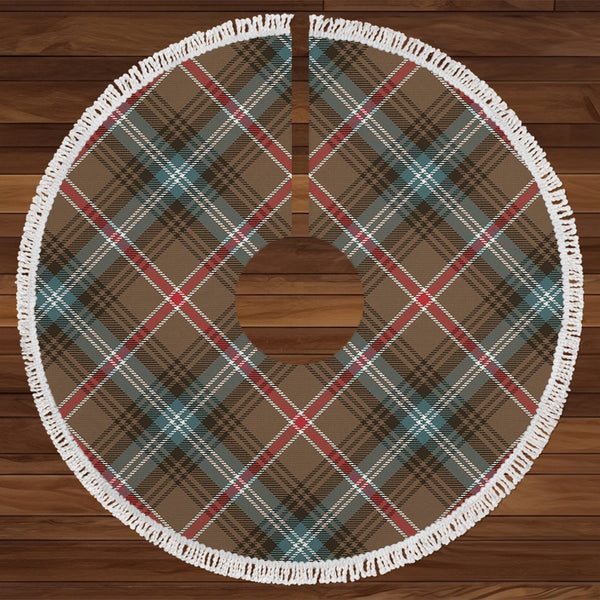 Kerby Weathered Tartan Christmas Tree Skirt