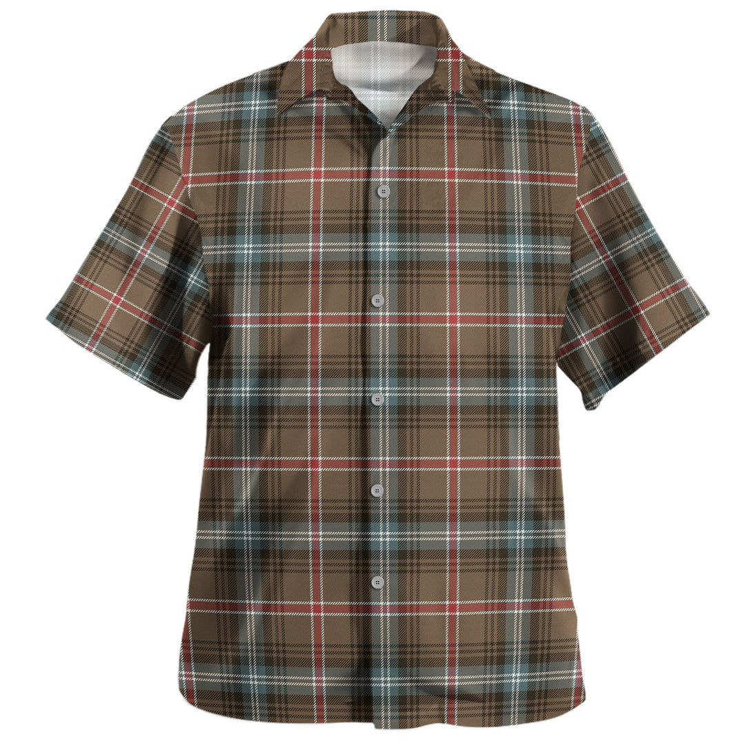 Kerby Weathered Tartan Hawaiian Shirt