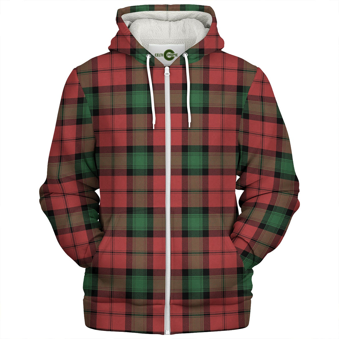 Kerr Ancient Clan Badge Tartan Sherpa Hoodie