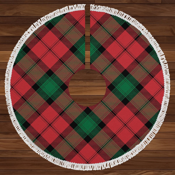 Kerr Ancient Clan Badge Tartan Christmas Tree Skirt