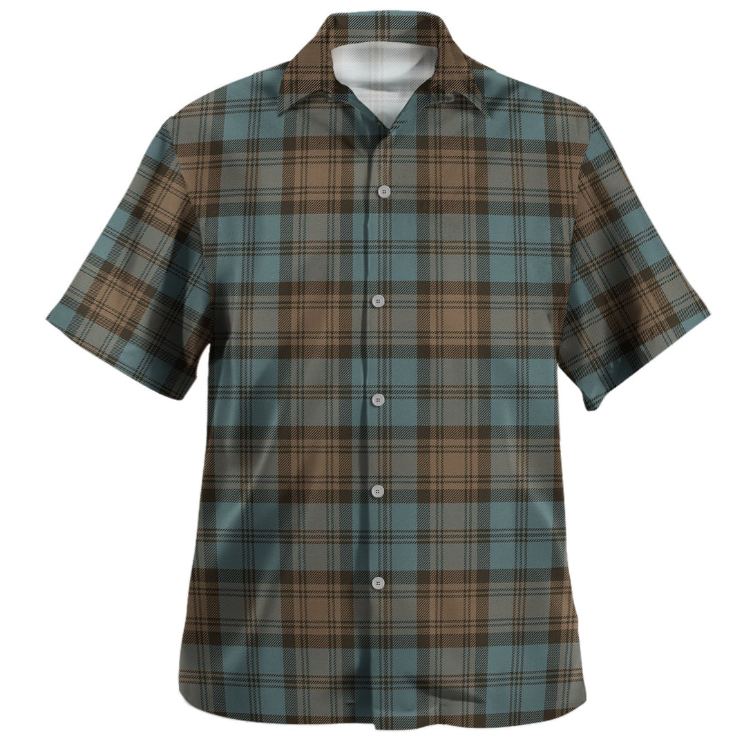 Kerr Hunting Weathered Tartan Hawaiian Shirt