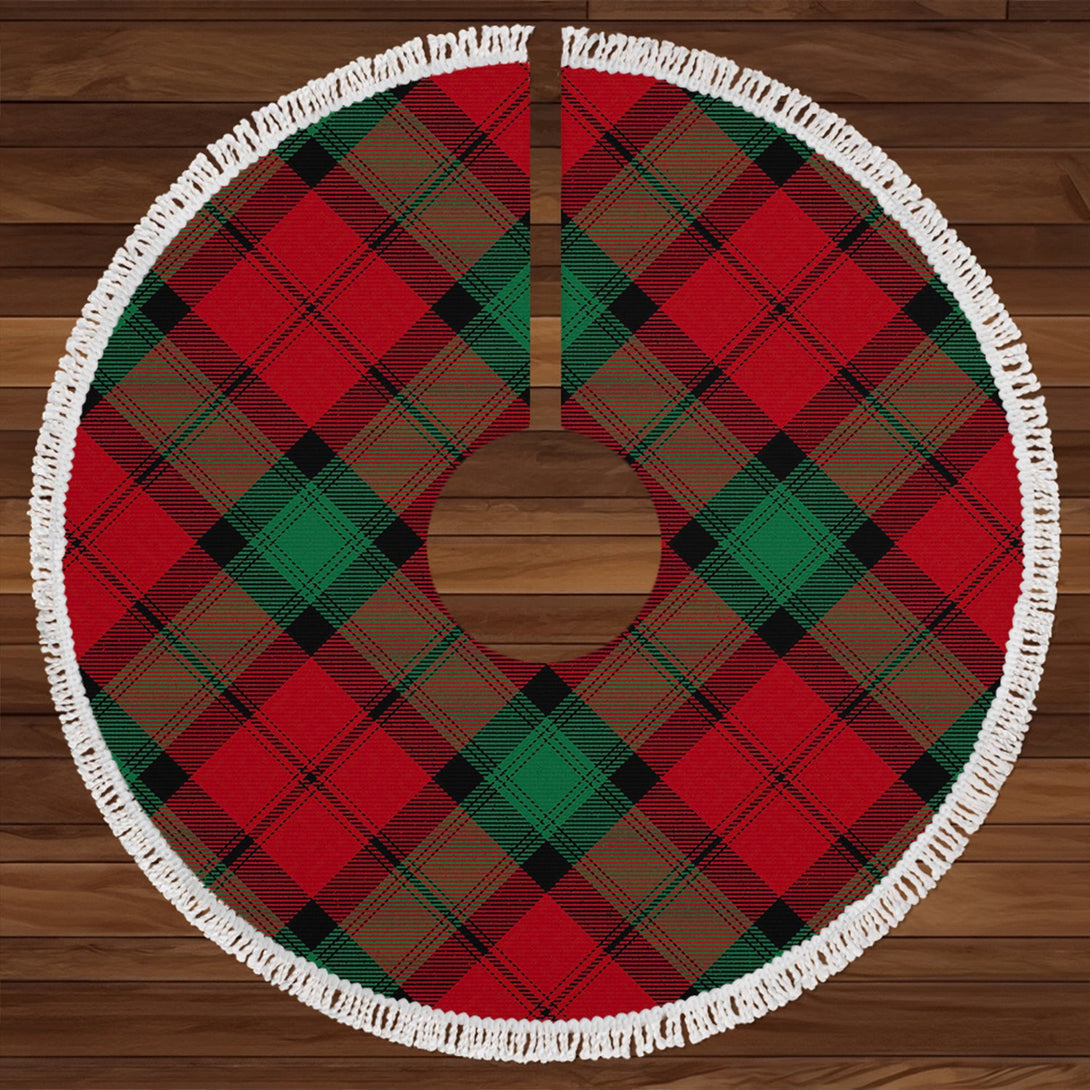 Kerr Modern Clan Badge Tartan Christmas Tree Skirt