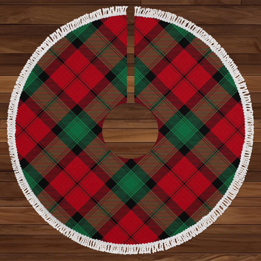 Kerr Modern Tartan Christmas Tree Skirt