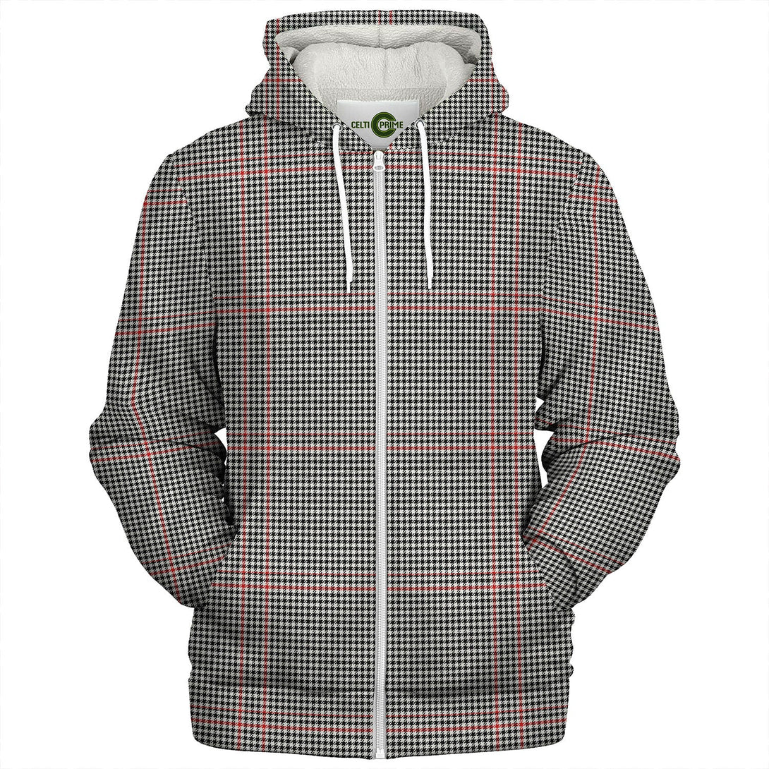 Kerr Shepherd-s Plaid Tartan Sherpa Hoodie