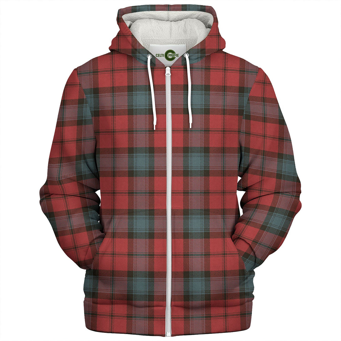 Kerr Weathered Tartan Sherpa Hoodie