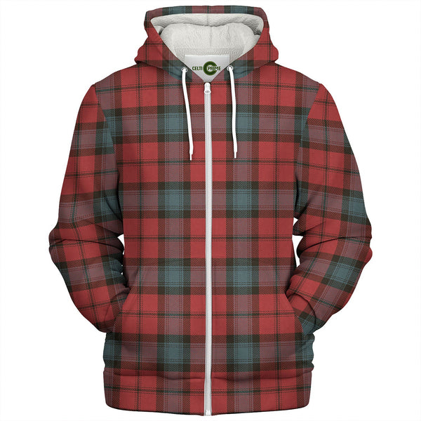 Kerr Weathered Tartan Sherpa Hoodie