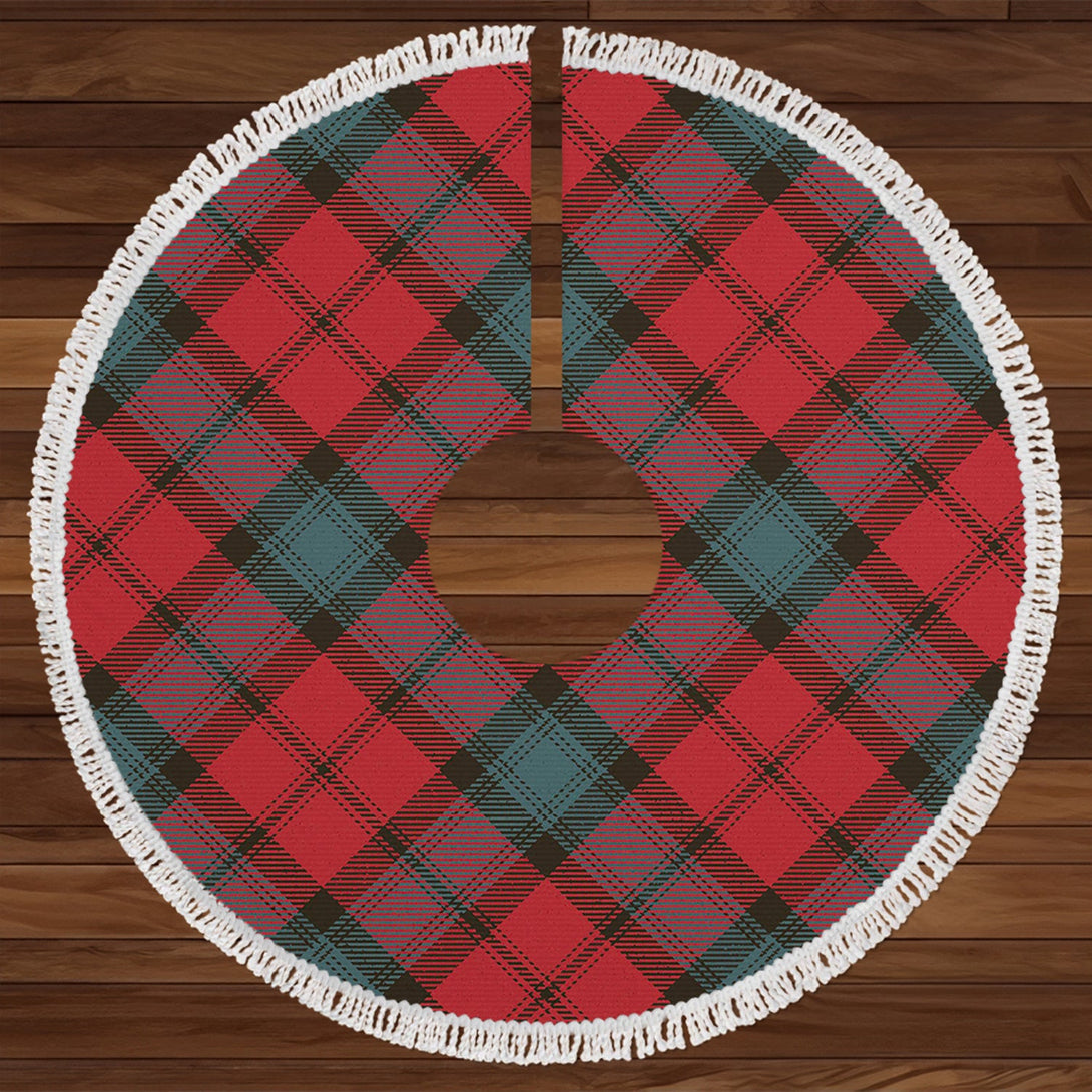 Kerr Weathered Tartan Christmas Tree Skirt