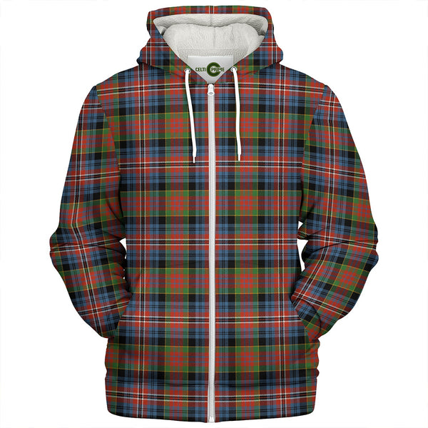 Kidd Ancient Clan Badge Tartan Sherpa Hoodie