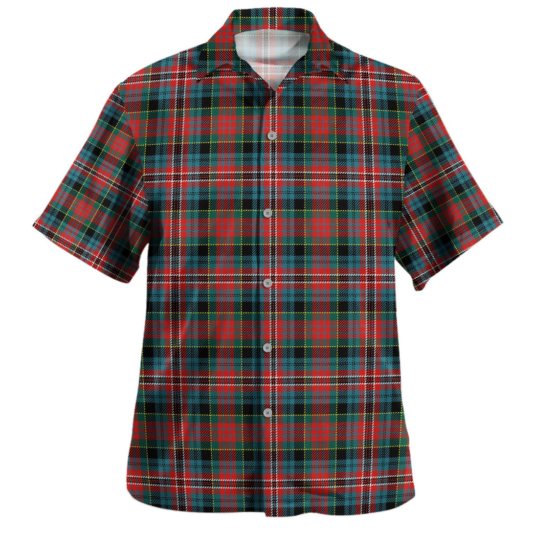 Kidd Modern Clan Badge Tartan Hawaiian Shirt