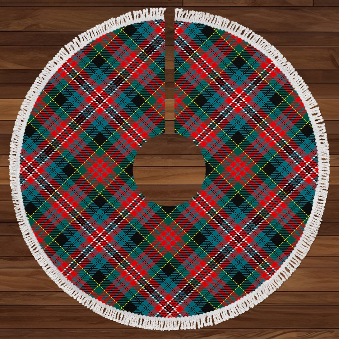 Kidd Modern Tartan Christmas Tree Skirt