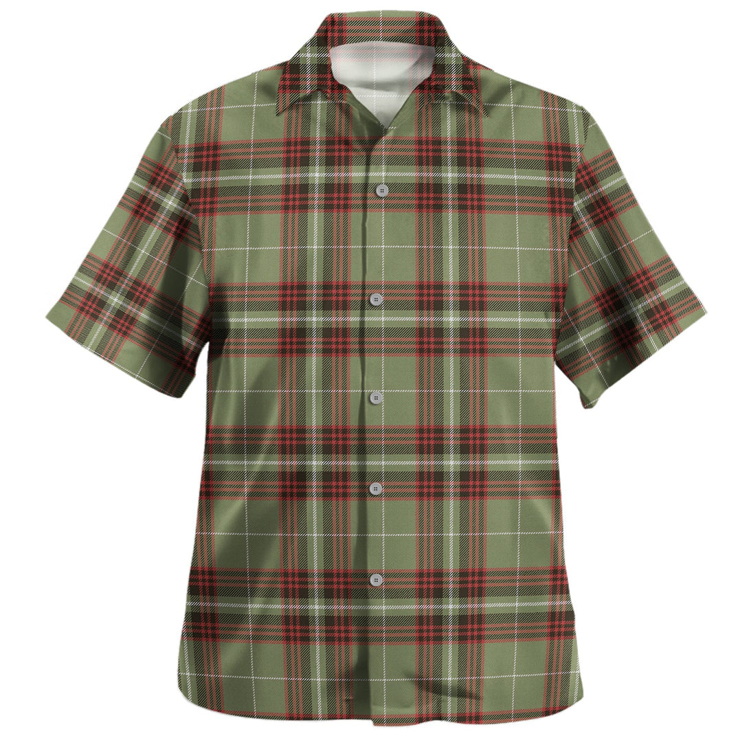 Kiernan Weathered Tartan Hawaiian Shirt