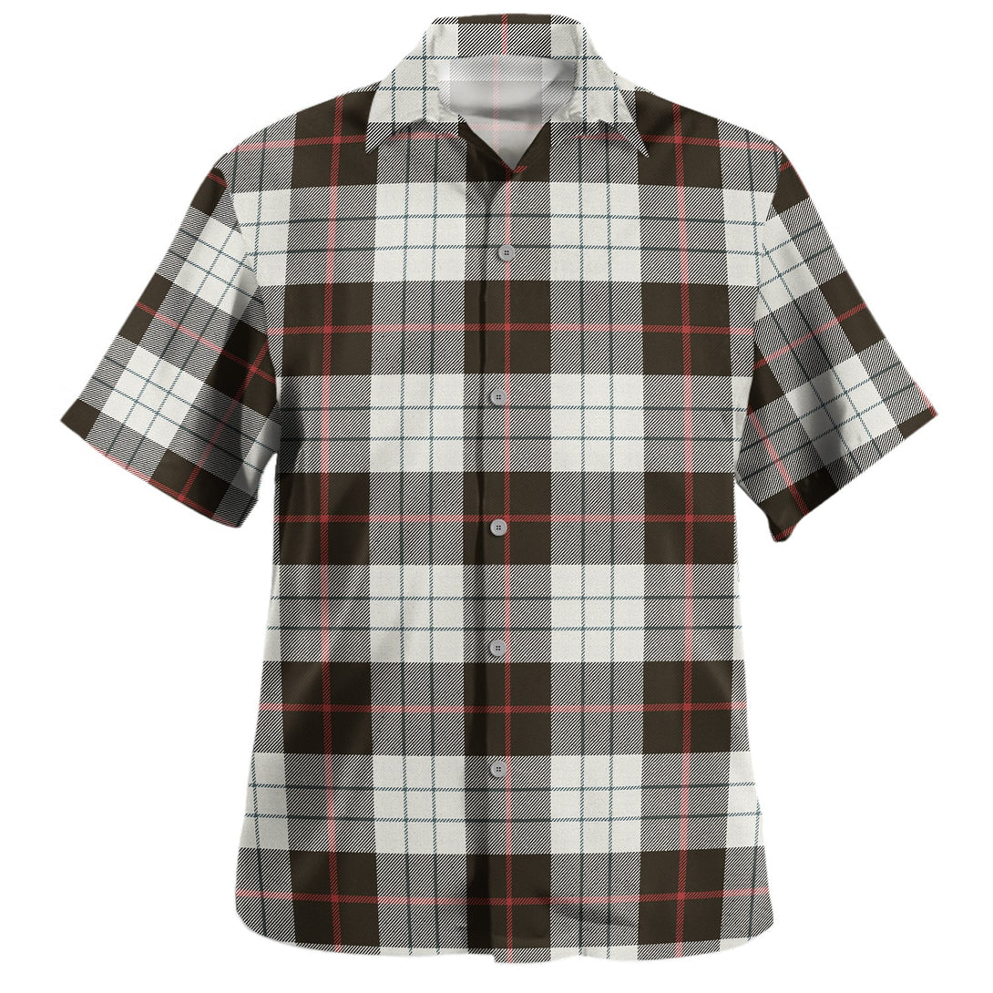 Kierson Weathered Tartan Hawaiian Shirt