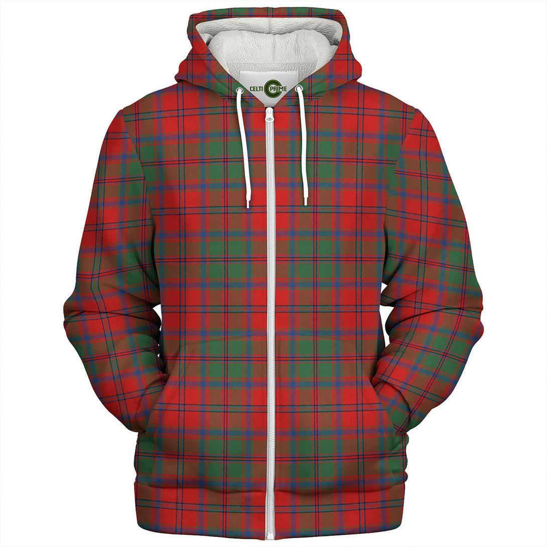 Kilbarchan Modern Tartan Sherpa Hoodie