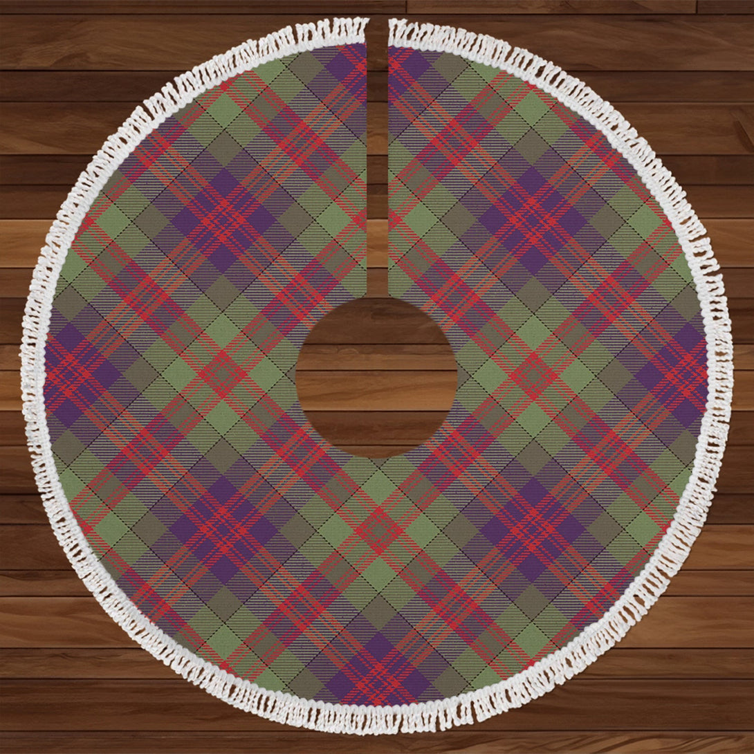 Kilbarchan 6 Weathered Tartan Christmas Tree Skirt