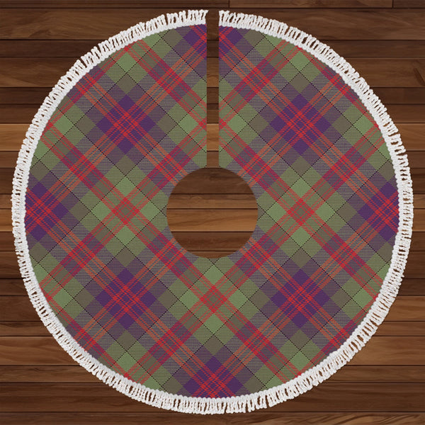 Kilbarchan 6 Weathered Tartan Christmas Tree Skirt