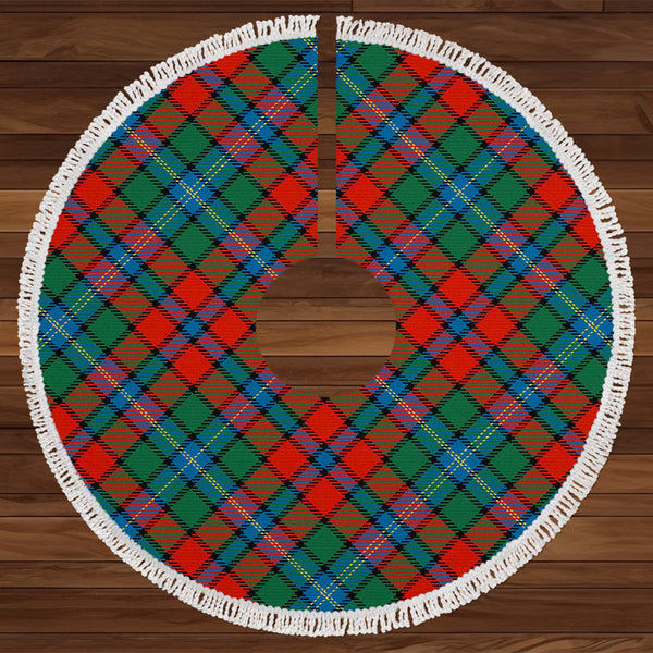 Kilgour (Kilgore) Ancient Tartan Christmas Tree Skirt