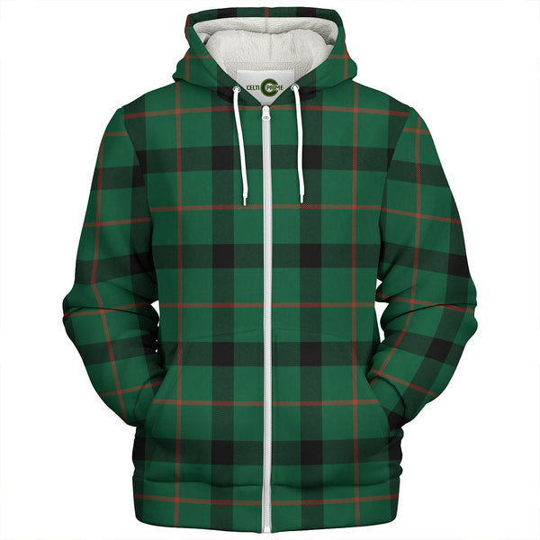 Kincaid Modern Clan Badge Tartan Sherpa Hoodie