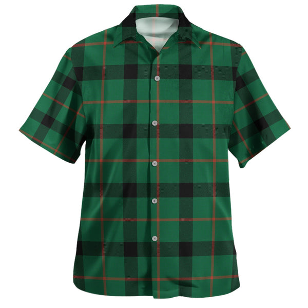 Kincaid Modern Clan Badge Tartan Hawaiian Shirt