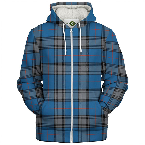 Kinnaird Ancient Clan Badge Tartan Sherpa Hoodie