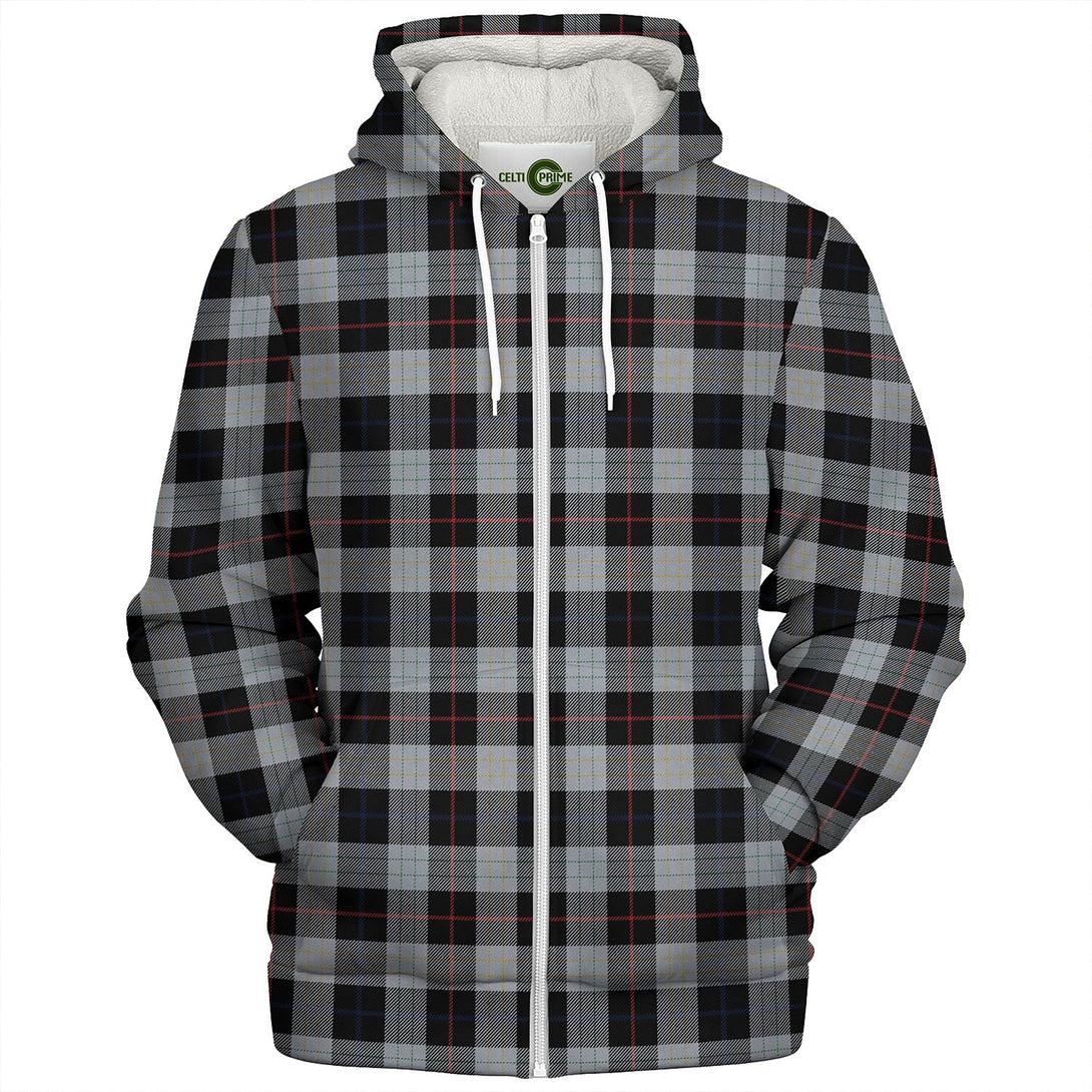 Kinnison Modern Tartan Sherpa Hoodie