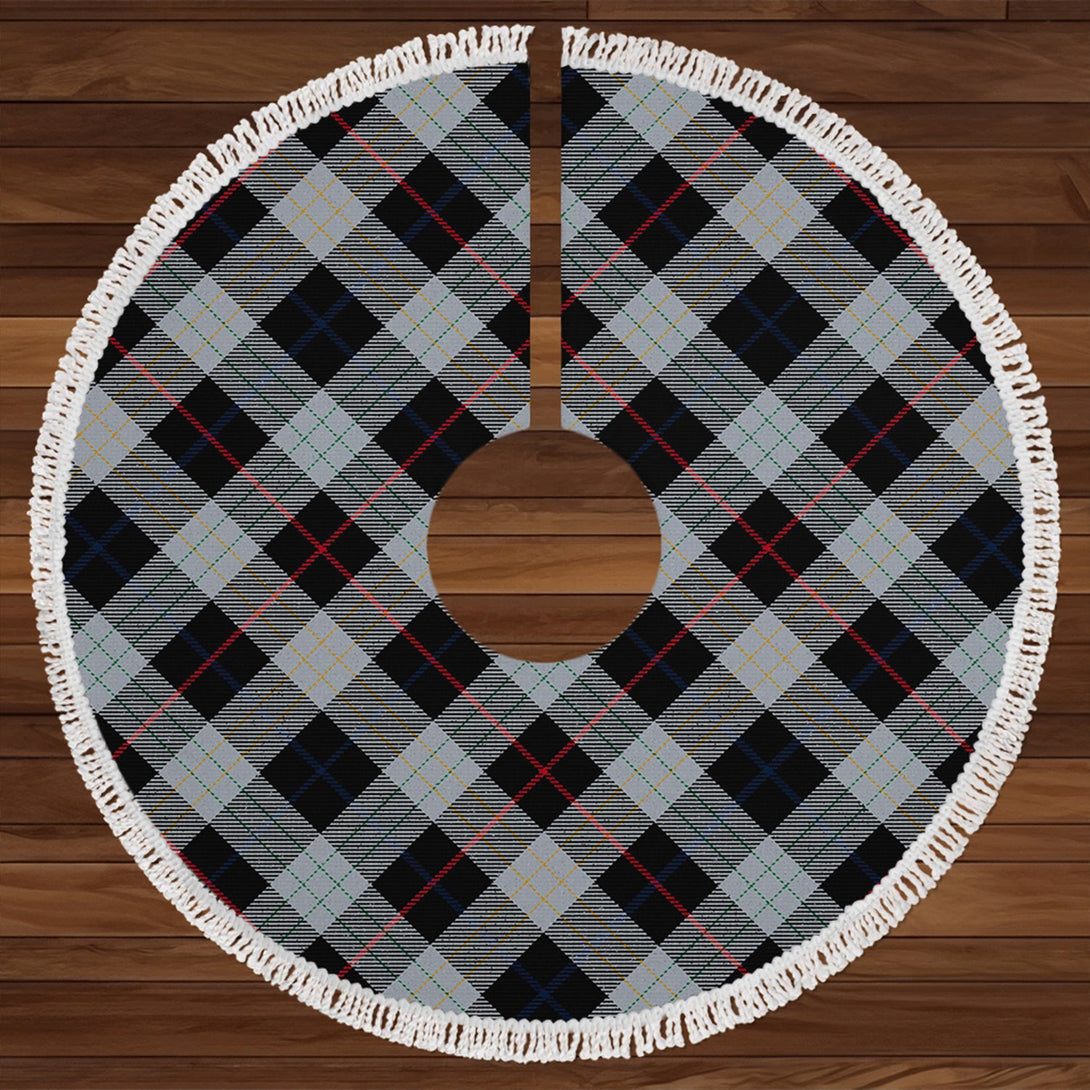 Kinnison Modern Tartan Christmas Tree Skirt