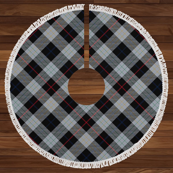 Kinnison Modern Tartan Christmas Tree Skirt