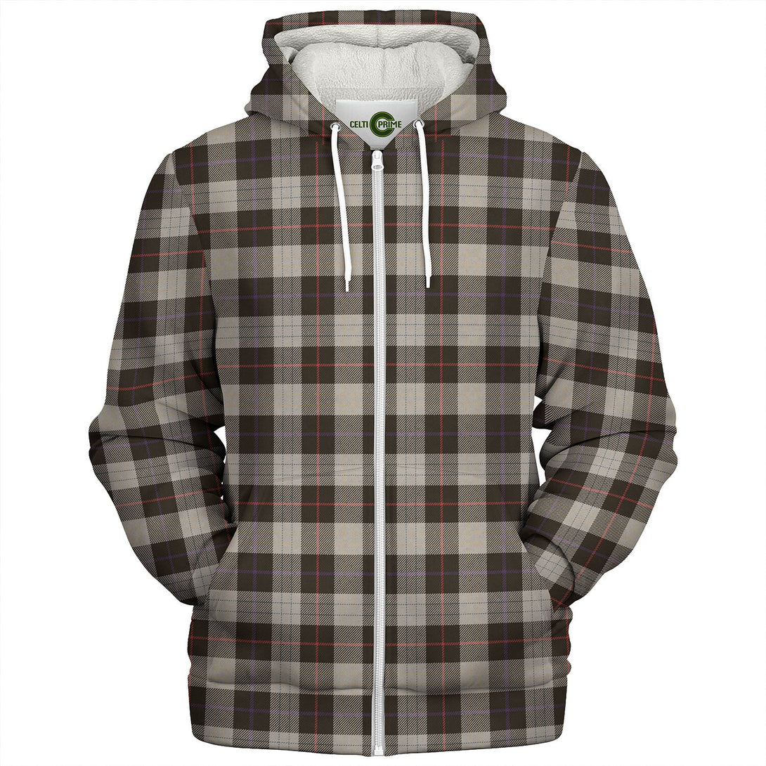 Kinnison Weathered Tartan Sherpa Hoodie