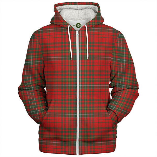 Kinnoull Modern Tartan Sherpa Hoodie