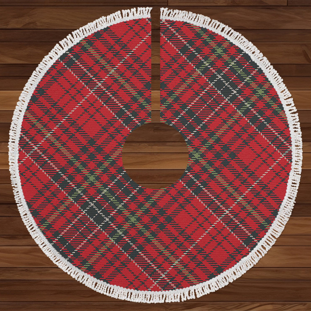 Kinnoull Weathered Tartan Christmas Tree Skirt