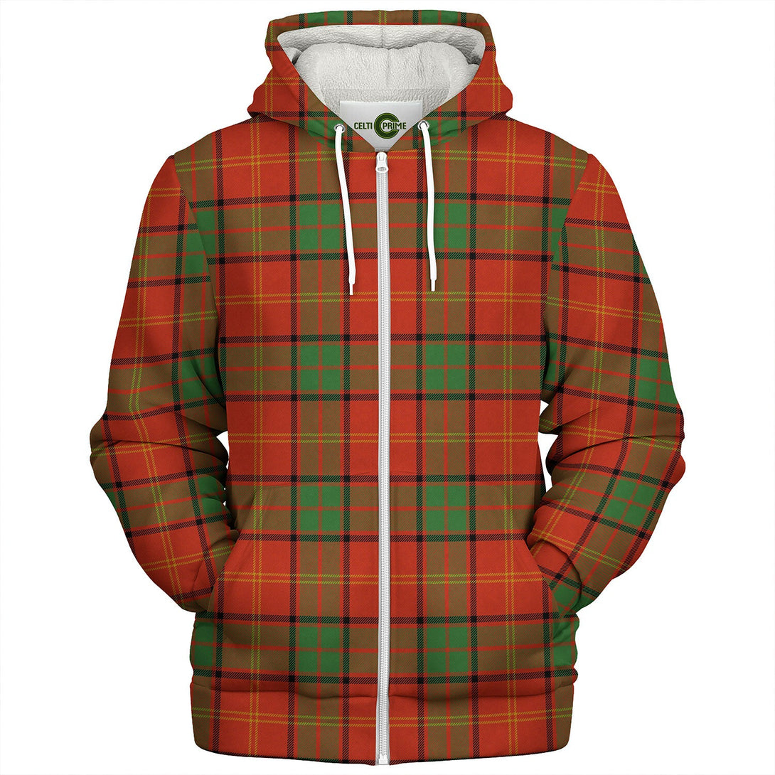 Kirk Ancient Tartan Sherpa Hoodie