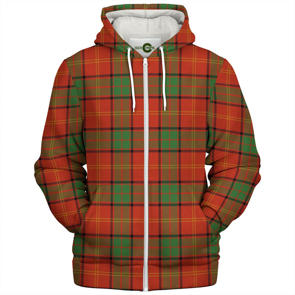 Kirk Ancient Tartan Sherpa Hoodie