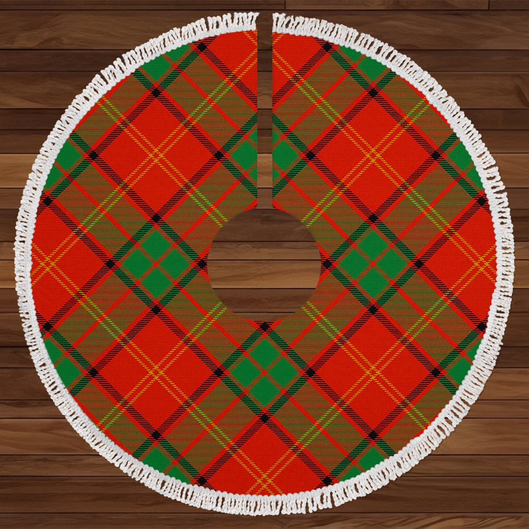 Kirk Ancient Tartan Christmas Tree Skirt