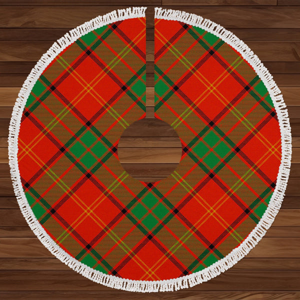 Kirk Ancient Tartan Christmas Tree Skirt