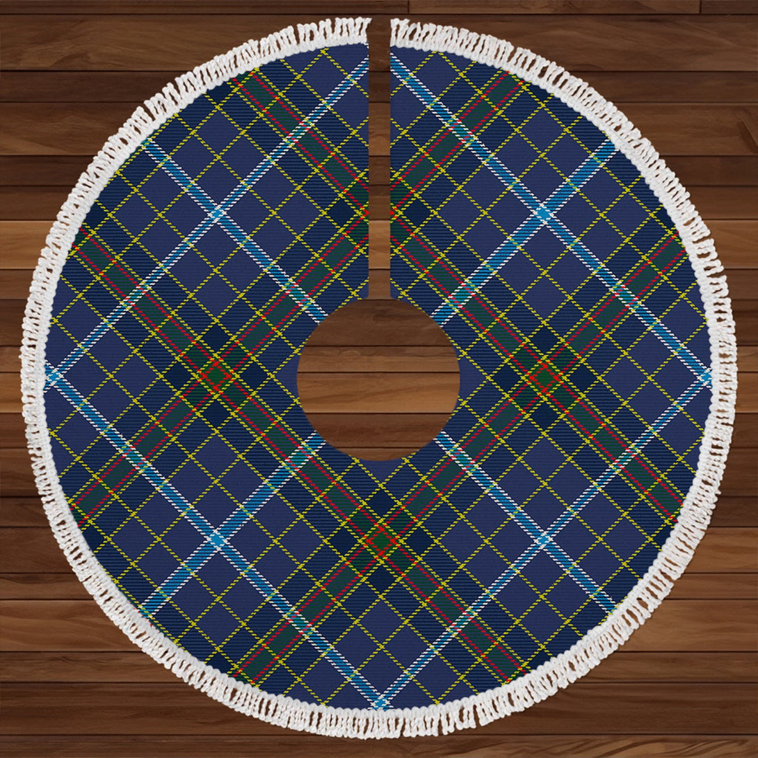 Knox Clan Badge Tartan Christmas Tree Skirt