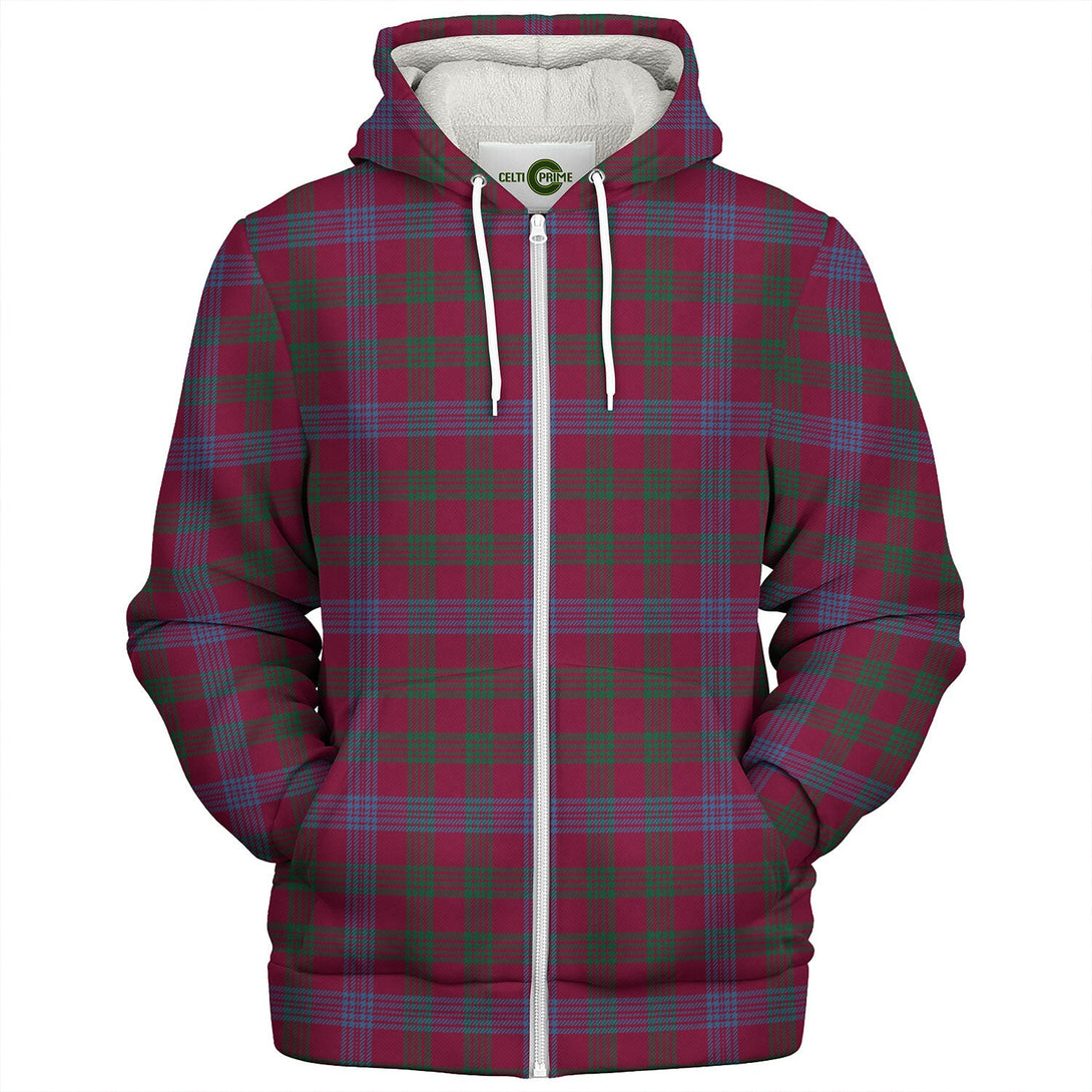 Laing Artefact (Lang Artefact) Modern Tartan Sherpa Hoodie