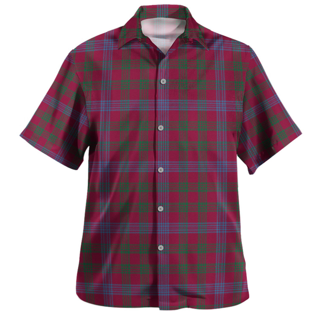 Laing Artefact (Lang Artefact) Modern Tartan Hawaiian Shirt