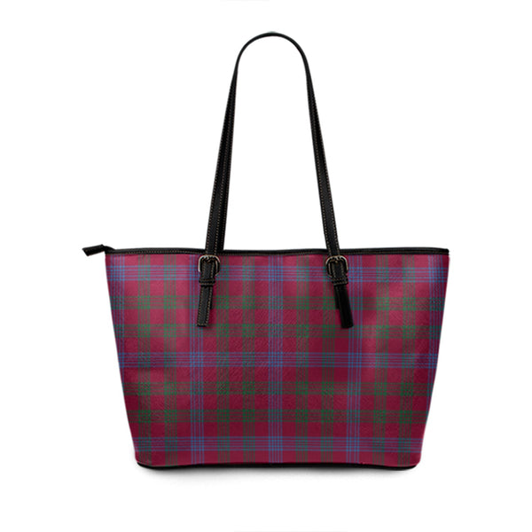 Laing Artefact (Lang Artefact) Modern Tartan Leather Tote Bag