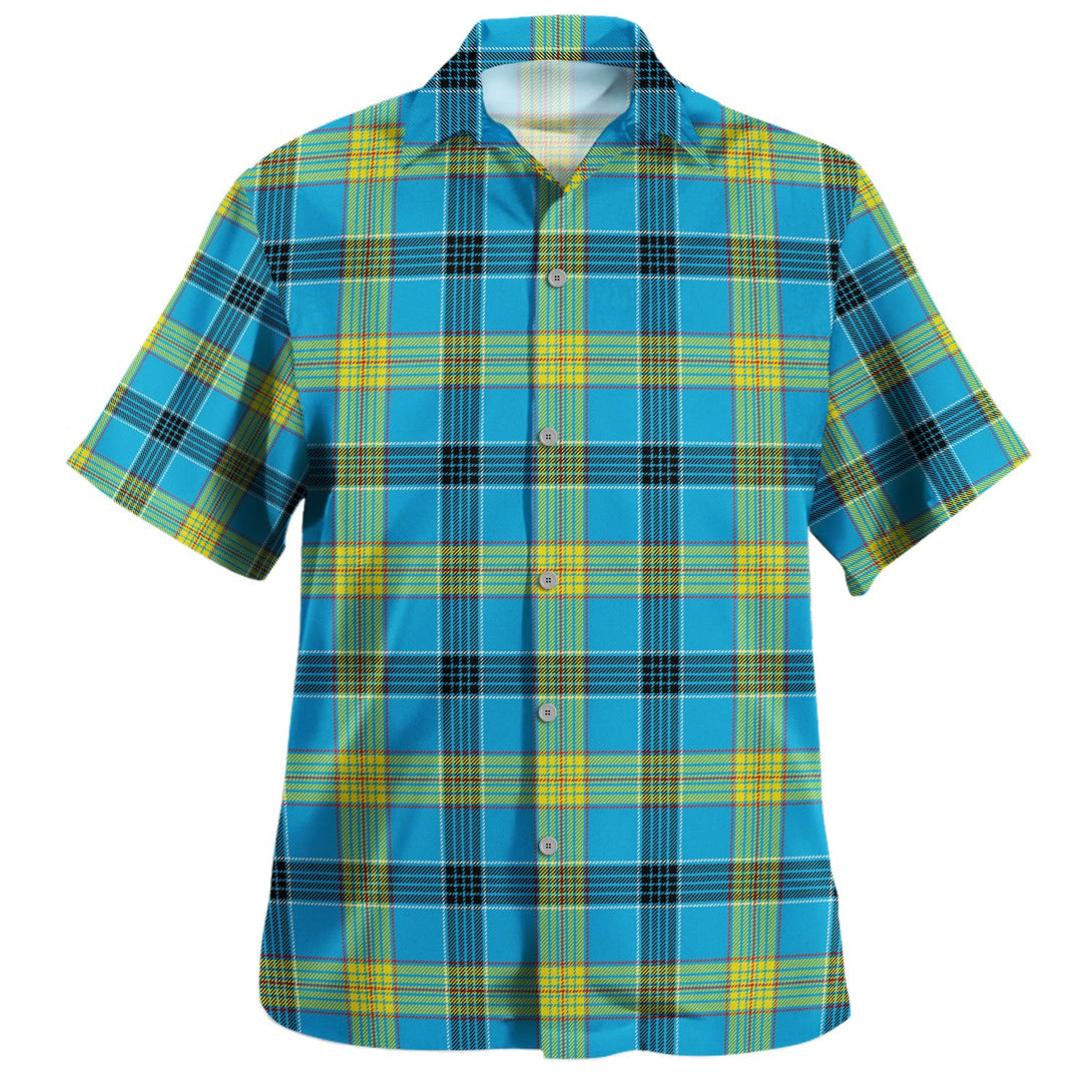 Laing (Lang) Modern Clan Badge Tartan Hawaiian Shirt